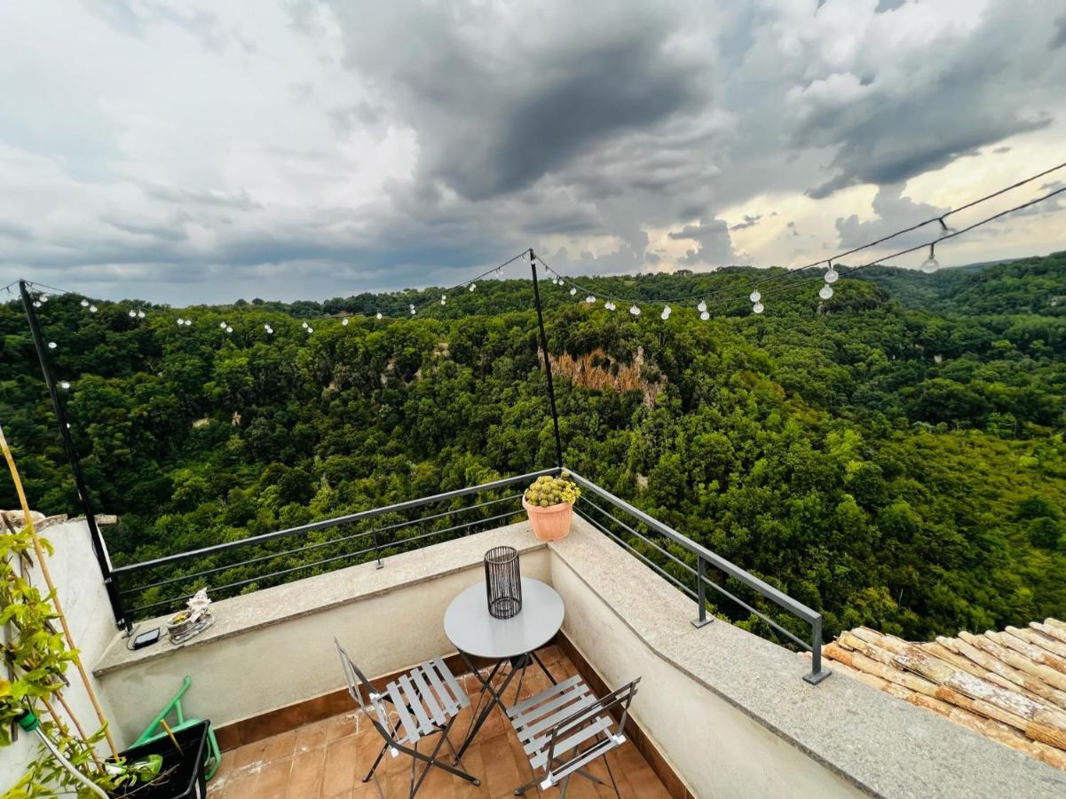 La Casa Sui Tetti -Calcata Apartment Ngoại thất bức ảnh